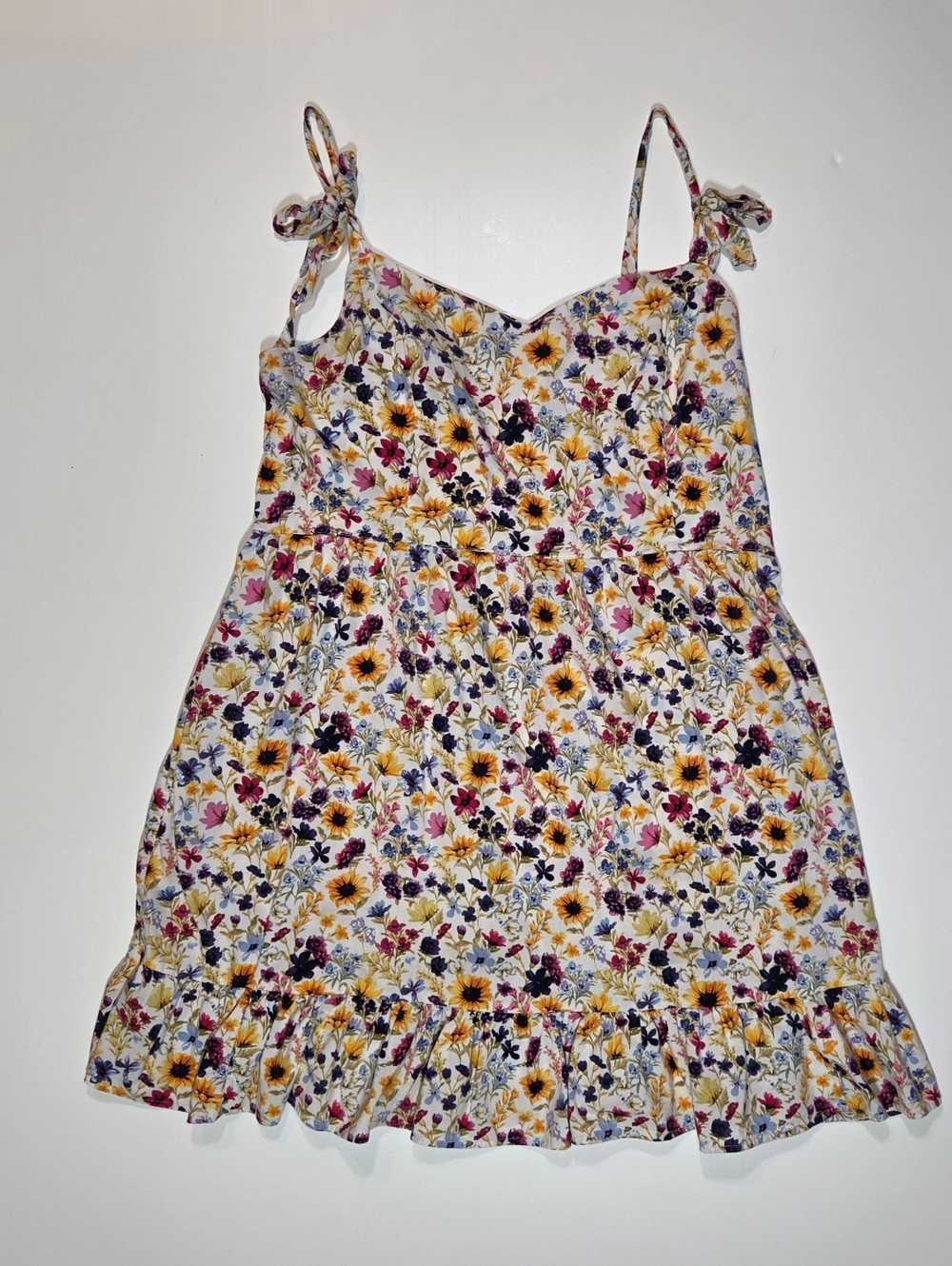 Old Navy Cami Floral Dress XL Boho Womens Cottagecore Coastal Beachy Festival